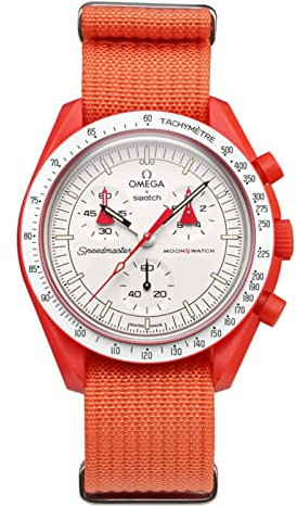 Stanchev Armband für Omega x Swatch MoonSwatch/Rolex/SEIKO 20mm Nylon Ersatz Armband für Speedmaster Uhr
