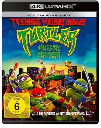 Teenage Mutant Ninja Turtles: Mutant Mayhem (4K Ultra HD) (+ Blu-ray)