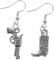 PACKOVE Cowgirl Ohrringe Cowboystiefel Ohrringes Retro Cowgirl Stiefel Ohrringe Mit Westernstiefeln Vintage Cowboy Ohrringes Cowboy Kostüm Damen
