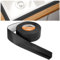 flintronic Sigillante Impermeabile, 10m / 60mm Battiscopa Morbido PVC Sigillante Autoadesivo Nastro, Impermeabile, Antiolio e Antimuffa Utilizzato per Piastrelle da Cucina/Bagno, etc