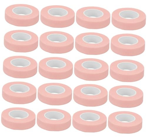 Housoutil 20st Pfropfen Von Wimpernband Make-up-tools Wimpernband Stoff Wimpern Shampoo Gewebeklebeband Atmungsaktives Verlängerungsband Vlies Feuchttücher Empfindlich Fräulein