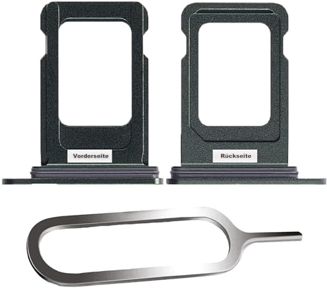 IS-TECK SIM-Kartenhalter Ersatz SIM-Tray Kompatibel mit iPhone 13 inklusive SIM-Nadel SIM-Kartensteckplatz (Grün)