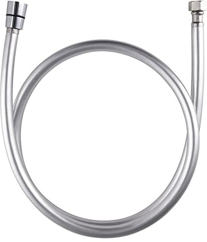 Tubo flessibile in PVC liscio femmina 3/8 - femmina 1/2 | Ideale per doccetta WC | Connessione resistente e durevole | Perfetto per impianti sanitari | Facile installazione | QUICK PLOMBERIE