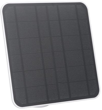 Solar Panel Camera Charger, for Ring Spotlight Camera Battery and for Stick Up Cam Battery Wall Mounted Solar Panel 12W Fast Charging (White)
