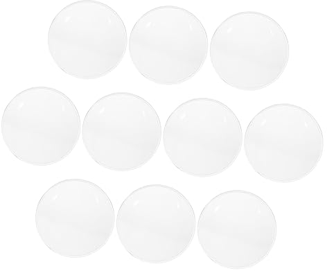 10 Stück Vr Linsen 37mm Acryl Ersatz für Vr Brillen, Silber