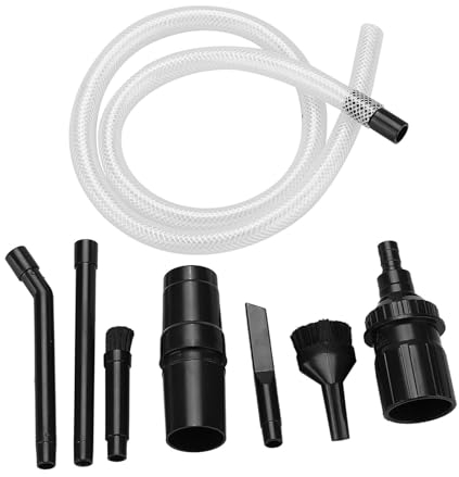 9Pcs/Set Staubsauger Düsen Aufsätze, Mini Mikro Mikrodüsenset Reinigungswerkzeug Universal Auto Fahrzeug Reinigung Kit, Mini Düsenset Universal für Staubsauger