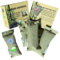 Mh MediterraneanHabitat - 4 sacchetti di carbone attivo in bambù da 75 g. Deumidificatore, purificatore d'aria e rimozione degli odori naturale per casa, auto e armadietti 4 sacchi sacchetti in
