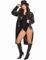 Deiters Frack Pailletten Damen schwarz XL