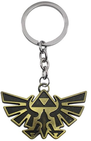 Elie&Eason Zelda Schlüsselanhänger, Zelda Schlüsselanhänger, Metall, Anime-Schlüsselanhänger, Zelda-Zubehör, Zelda-Geschenk, Charm-Anhänger, Zelda-Schlüsselanhänger, Auto-Schlüsselanhänger, perfekt