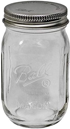 Jarden Ball 4PK 4OZ Mini Jars, 4 Pack, Plain