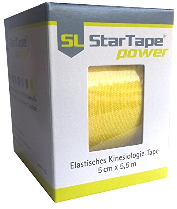 SL Star Tape power, 5cmx5,5m gelb