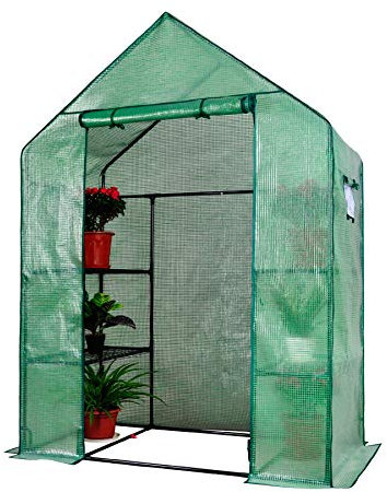 Herzberg, Gartenhaus mit Fenstern Herzberg HG8002-GRÜN