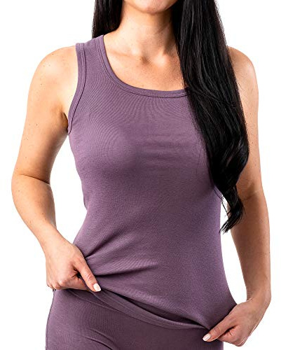 HERMKO 17325 Damen Longshirt in diversen Mode-Farben - Unterhemd softweich Dank Modal