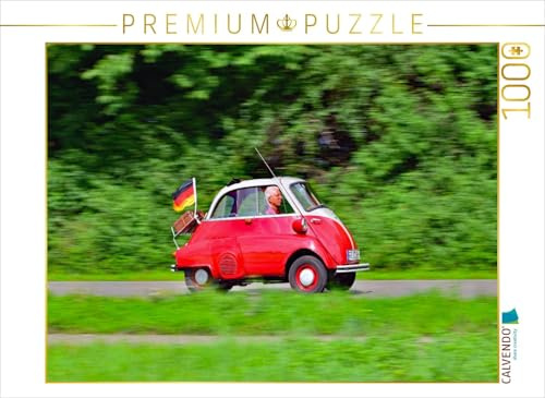 CALVENDO Puzzle BMW Isetta 250 BRD 1962 | 1000 Teile Lege-Größe 64 x 48 cm Foto-Puzzle für glückliche Stunden