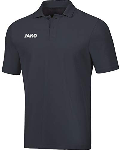 JAKO Base Poloshirt grau, 3XL Unisex