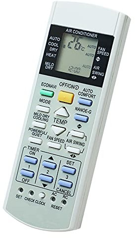Telecomando di ricambio universale per condizionatore d'aria Panasonic A75c3058 A75c3068 A75c2988 A75c2604 A75c3169 A75c3173 A75c2989 A75c2582