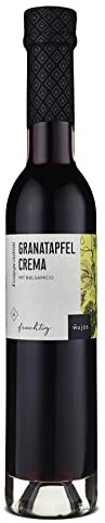 WAJOS Granatapfel Crema mit Balsamico, Granatapfel Essigzubereitung 250ml, 3% Säure