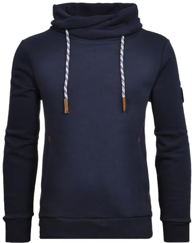 RAGMAN Herren Maseltov Sweatshirt Dunkelblau-711, L