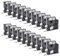 20x Kompatibel für Dymo D1 Etikettenband 9mm x 7m 40913 A40913 S0720680 Schwarz auf Weiß Schriftbänder für Dymo Gerät LabelManager 160 210D 360D 280 420P 500TS PnP Labelpoint 250 150 100 200