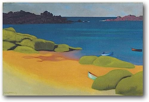 LVTFCO Berühmtes Felix Vallotton Poster Und Drucke Ästhetische Wandkunst Felix Vallotton Malerei Leinwand Für Home Office Wanddekoration Bild 50x70cmx1 Kein Rahmen