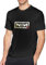 Nin Logo Herren Tops Kurzarm T-Shirt Outdoor Sport Casual Cotton Tee_011 - Black - Large Men's