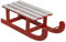 Atmosphera - Roter holzschlitten l40cm
