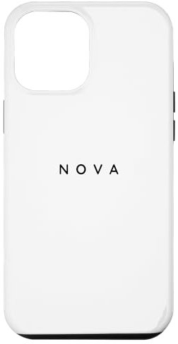 iPhone 13 Pro Max 'Nova' Personalized Name / Minimalist Font Design Case