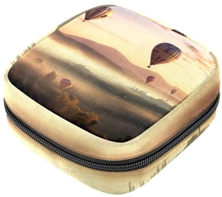 Borsa mestruale,Sacchetto di immagazzinaggio del tovagliolo sanitario,Porta tamponi per borsa, A63a4lq2pcf, 4.7x6.6x6.6 in, Comodi