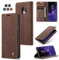 Cracedily Handyhülle für Samsung Galaxy S9 Hülle, Klapphülle Premium Lederhülle Klappbar Flip Case Tasche Magnet Kartenfach Standfunktion Klapphülle Schutzhülle für Samsung S9 Handyhülle, Kaffee