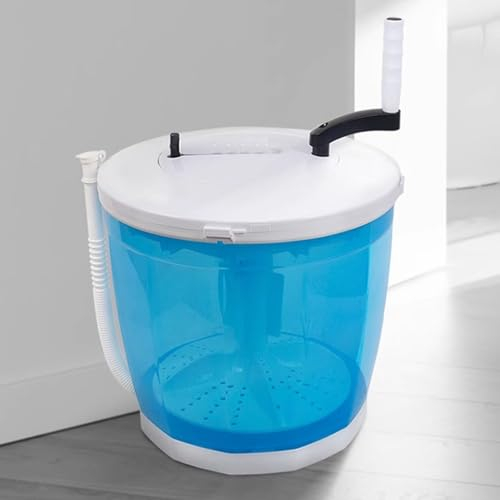 CJBWJM Lavatrice Manuale Senza Corrente, Mini Washing Machine Portatile, Mini Lavatrice da Viaggio per Appartamento Campeggio, Vestiti del Bambino O Piccoli Oggetti