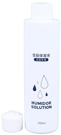 HELEVIA Zigarren-Humidor-Lösung, Sichere, Sanfte, Reizfreie Propylenglykol-Lösung Luftbefeuchter, 200 Ml