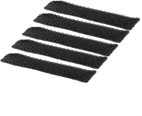 Jonikuper Per Midea Filtro aria condizionata Parti di ricambio in cotone 215 x 50 mm Nero Sistema di filtrazione a tre livelli di filtrazione dell'aria interna Miglioramento della qualità dell'aria