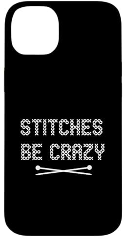 Funny Knitting Stitches Design Case for iPhone 14 Plus