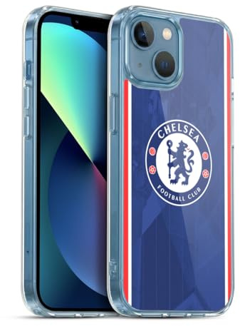 Head Case Designs Officially Licensed Chelsea Football Club Home 2025/26 Kit Gel Case [Military Grade Protection] Compatible With Apple iPhone 13 Mini