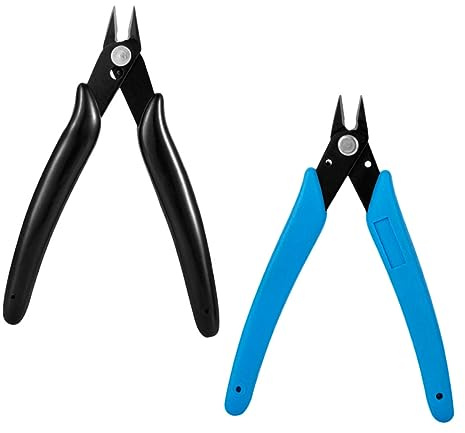 VALICLUD 2stücke Gummi Griff Nagel Decor Entferner Maniküre Werkzeuge Kette Clippers Für Maniküre Professionelle Zange Zum Entfernen Von Ornamenten Werkzeug Zur Nagelpflege Für Zuhause