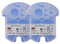 Kompatibel For Braun. Clean & Renew Nachfüllpatronen CCR4, Reinigt Ihren Rasierer Für Optimale Hygiene, Entfernt Reste Von Haar- Und Hautpartikeln, (2er-Pack Oder 4er-Pack) Rasierer-Reinigungsflüssigk