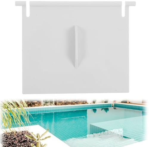 JCUQGDOO Pool Skimmerklappe, Standard Skimmerklappe, Pool Skimmer Ersatzteile für Einbau Skimmer Ersatzteil für Aufstellbecken und Pool Skimmer