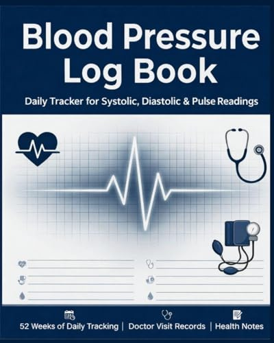 Blood Pressure Log Book