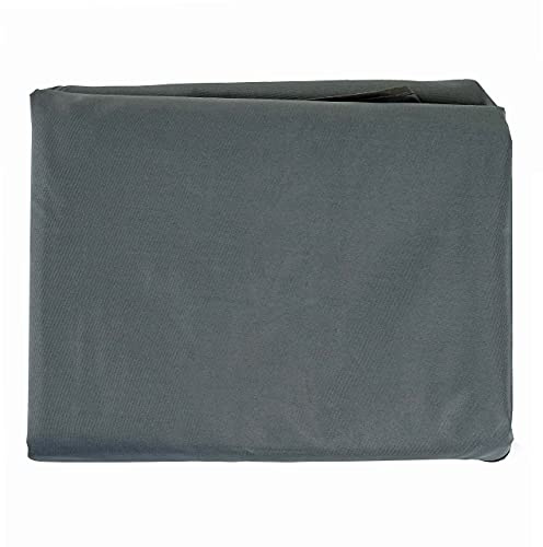 BERLINLODGE Ersatzbezug für Dach Pergola Pavillon Cadiz 4x4m | BxT 380x380cm | Grau