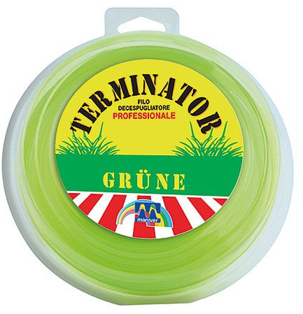 Maniver Filo per decespugliatore professionale tondo, diametro 3.3 x 15 mt