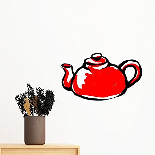 China chinesische Teekanne Traditionelle Kultur Illustration Muster Abnehmbare Wand Aufkleber art Aufkleber Wandbild DIY Tapete für Raum Aufkleber 40cm