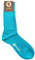 Coolorfool Calzini filo di Scozia di lusso da uomo e da donna - 100% cotone pregiato Blu azzurro 46/48