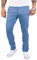 Rock Creek Herren Chino Hose Slim Fit Business Hosen Chinohose Stoffhose Chinos Hosen für Männer Casual Elegante Hose RC-2154 Himmelblau W40 L32