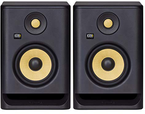 KRK Rokit 5 G4 12,7 cm (5 Zoll) 2-Wege-Aktiv-Studio-Monitor (Paar), Schwarz