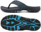 ChayChax Chanclas Hombre Sandalias Deportivo de Playa y Piscina Verano Zapatillas Flip Flops con Suela de Goma,Azul,43 EU