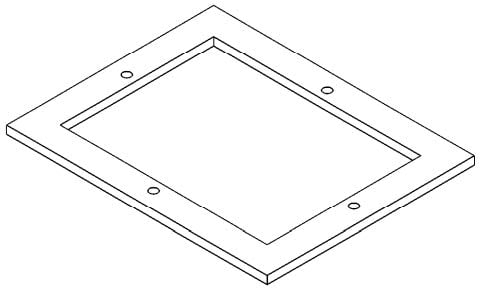 Dichtung für original MCZ und ROT Pelletöfen Code 41801209600