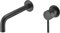 MICE - Grifo de lavabo empotrado - Monomando de griferia empotrada - grifos de baño para lavamanos Color Negro Mate GLT023/NG