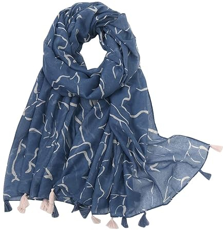 MAIRY Tuch Damen Elegant Girl Damen Schal Stola für Frauen Schultertuch Eleganter Schal mit Floralem Muster in vielen Farben 183