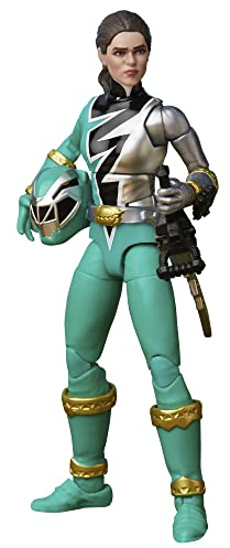 Power Rangers Lightning Collection Dino Fury Green Ranger Actionfigur, 15,2 cm groß, Spielzeug und Actionfiguren für Kinder ab 4 Jahren