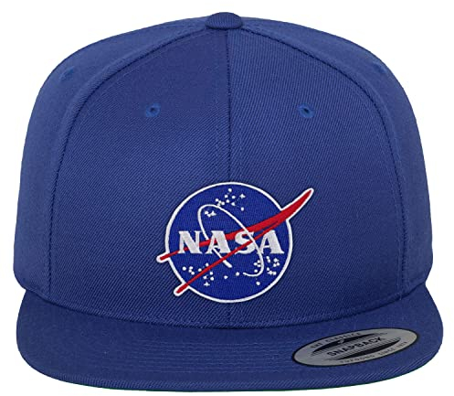 NASA Offizielles Lizenzprodukt Insignia Premium Snapback Cap (Blau), Einheitsgröße